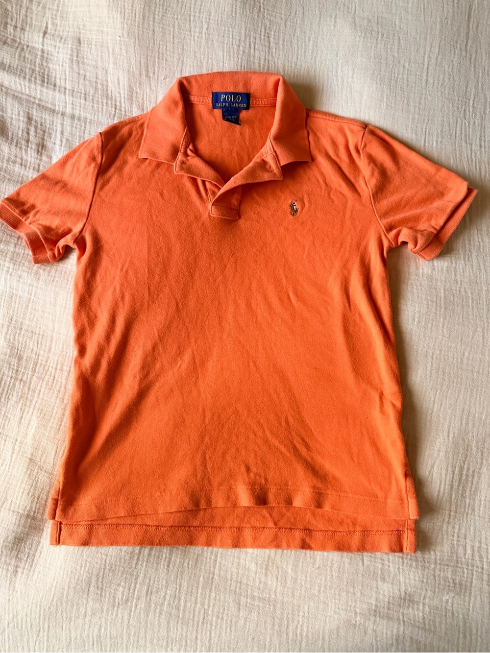 Polo by Ralph Lauren Orange Short-Sleeve Classic Polo